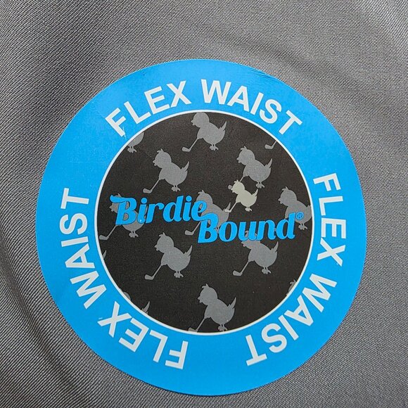 Birdie Bound Golf Pants Regular Fit Four-Way Stretch Men's 40x30 & 40x32 Gray - Picture 2 of 12